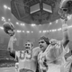 John Brown and Dan Marino celebrate after Pitt’s 1982 Sugar Bowl win. AP Images